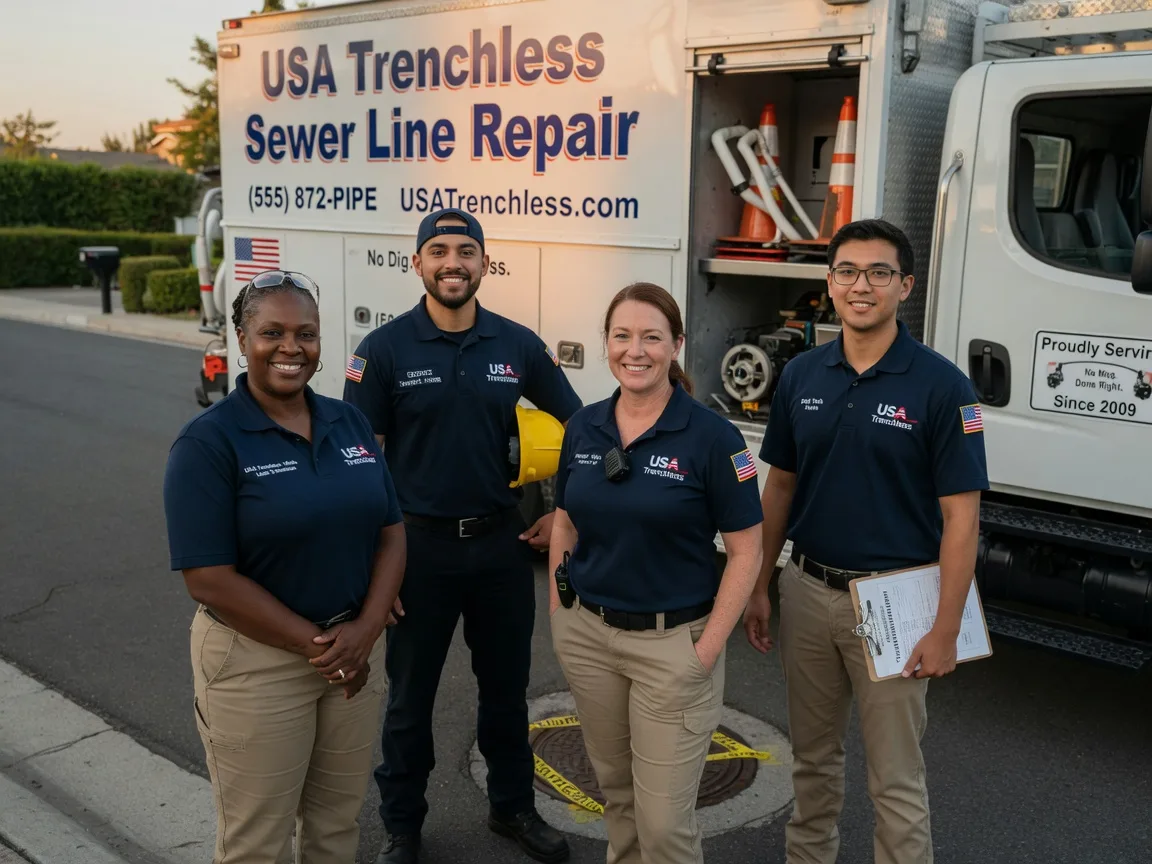 Sewer Line Repair company in Goodrich, TX